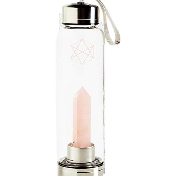 Lifestyle Rose Crystal Elixir Water bottle - Picture 1 of 3